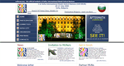 Desktop Screenshot of 2008.sofimun.org